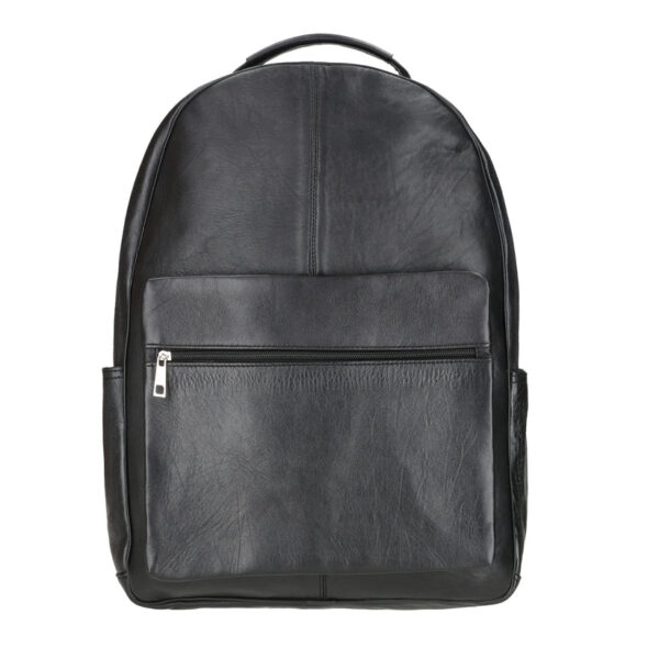 Metro Flex Duo Black Leather Bag 1