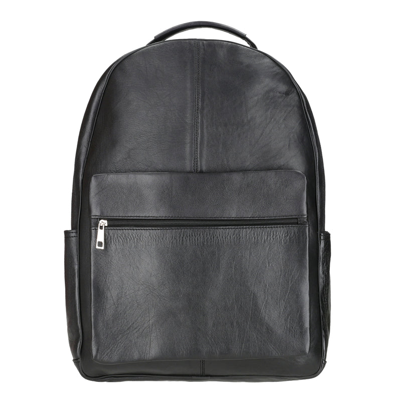 Metro Flex Duo Black Leather Bag 1